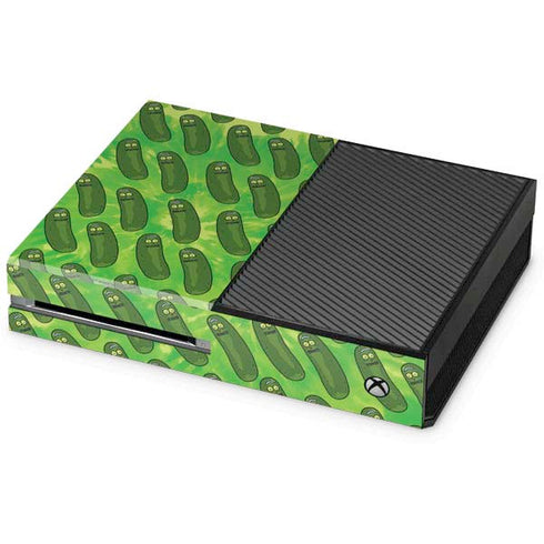 Adult Swim Rick and Morty Pickle Rick Pattern Xbox One Console Skin